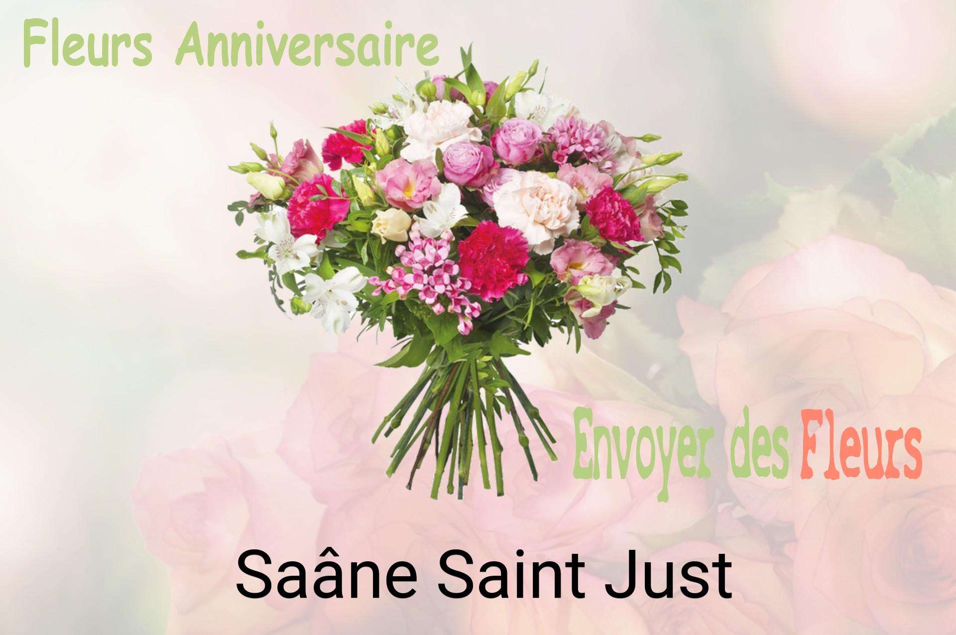 Bouquet de fleurs d’anniversaire livré à Saâne-Saint-Just