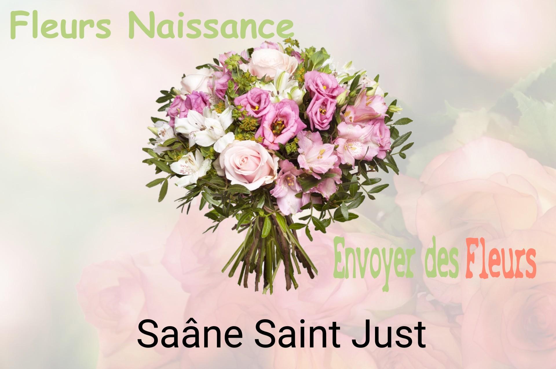 Bouquet de fleurs de naissance livré à Saâne-Saint-Just