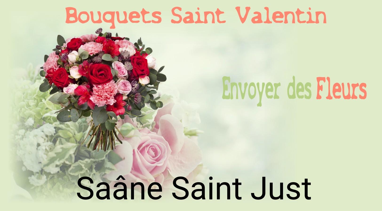 Roses de Saint-Valentin livrées à Saâne-Saint-Just